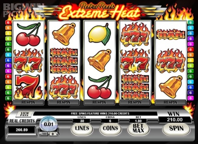   Retro Reels Extreme Heat  casino Rox