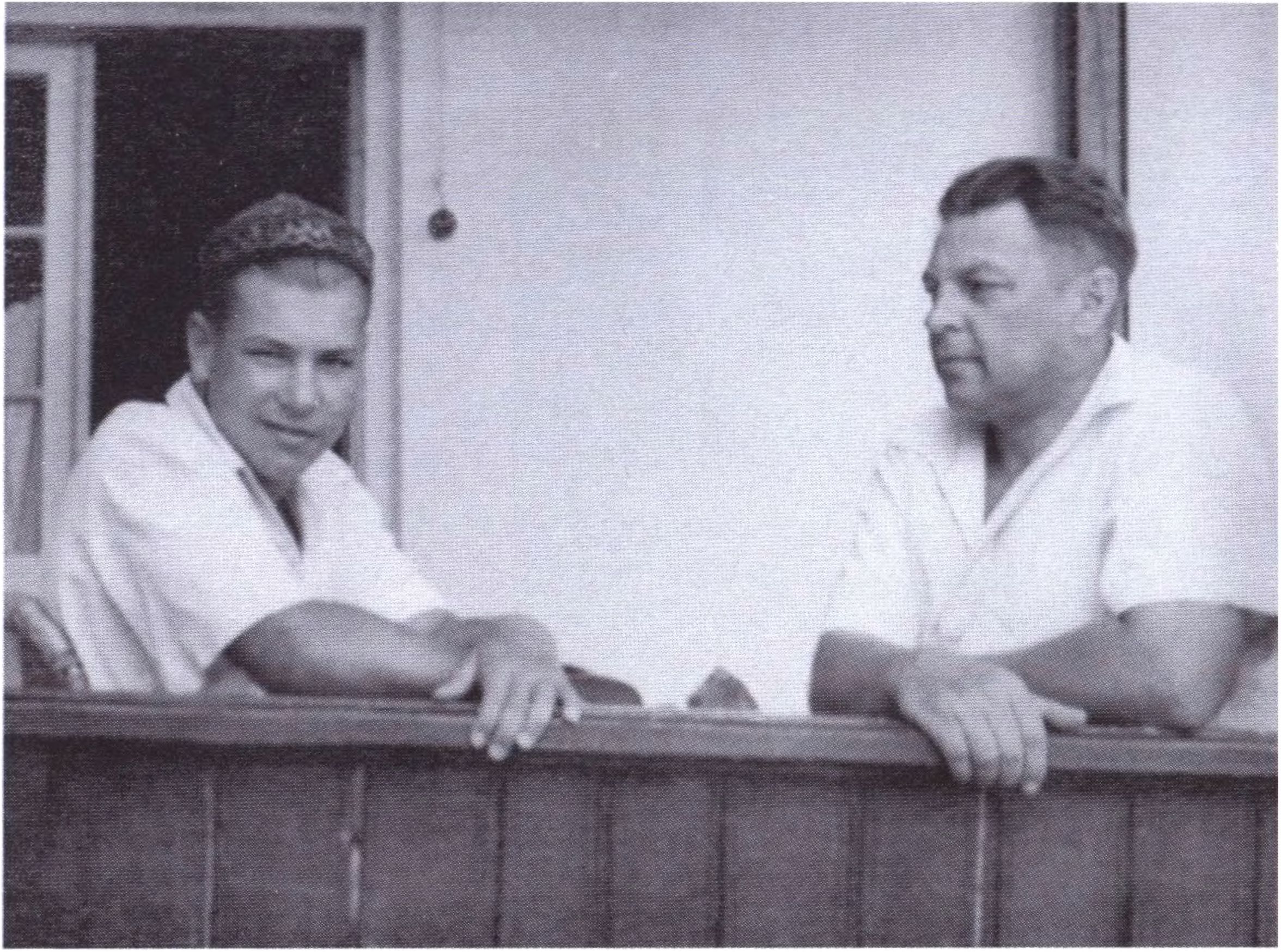 Ефремов с Алланом. 1952 г